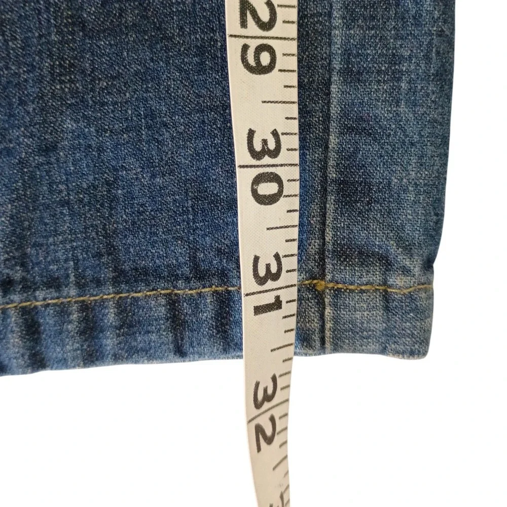 Liz Claiborne Vintage Jeans Womens 14 Blue Denim High Rise Straight Leg‎ Y2K